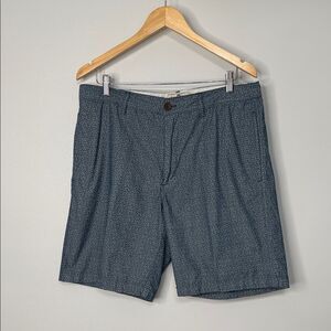 Steel & Jelly Men's Blue Patterned Shorts Size 34